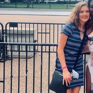 billabong open back tshirt dress with cut out